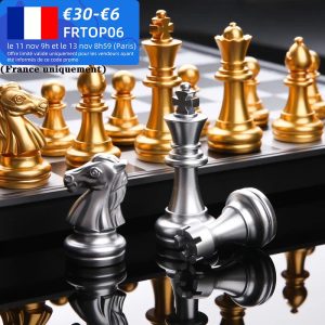 Magnetic Metal Folding Chess Set Felted Game Board 24cm*24cm Interior Storage Adult Kids Gift Family Game Chess Board